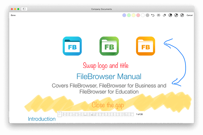 Annotate your PDFs or Images on Mac