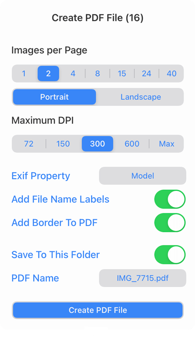 Easily create multipage PDFs on iOS