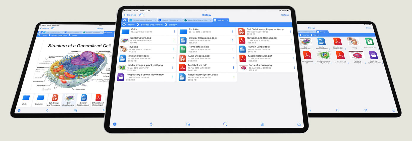 The Ultimate file manager for school iPads and your classroom