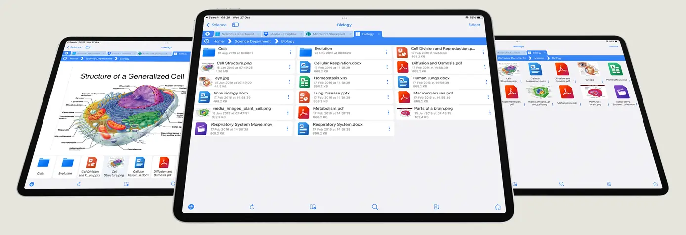 The Ultimate File Manager for School iPads and your Classroom