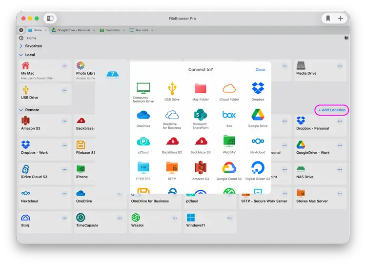 Connect to Cloud Storage