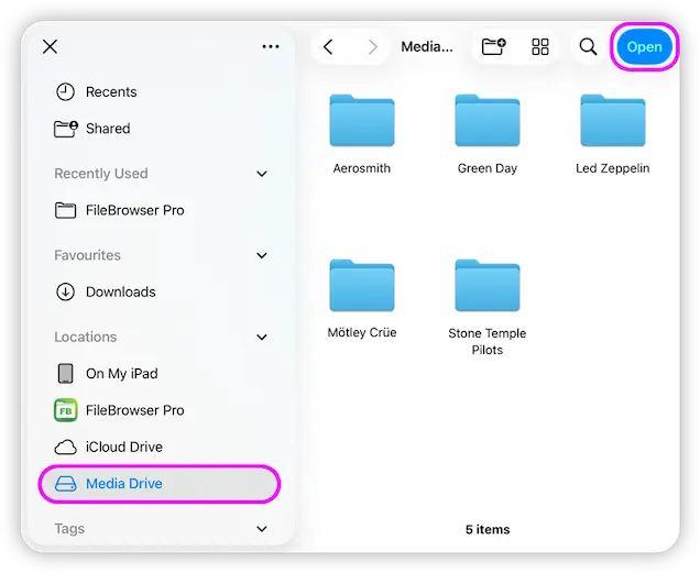 Add USB Drives to FileBrowser