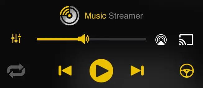 Cast your music to smart speakers