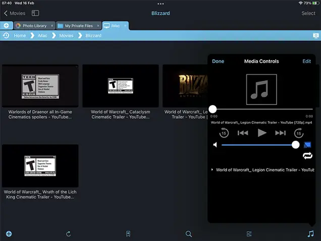 Successfully cast movie files to Chromecast and AirPlay devices