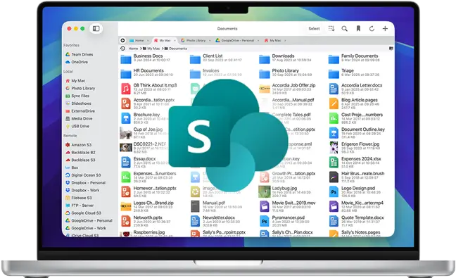 Connect to and Browse your SharePoint Folders on Mac
