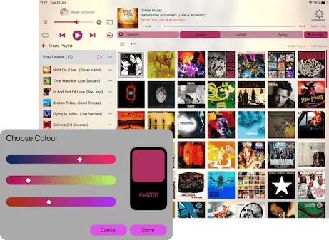 Customize how MusicStreamer looks