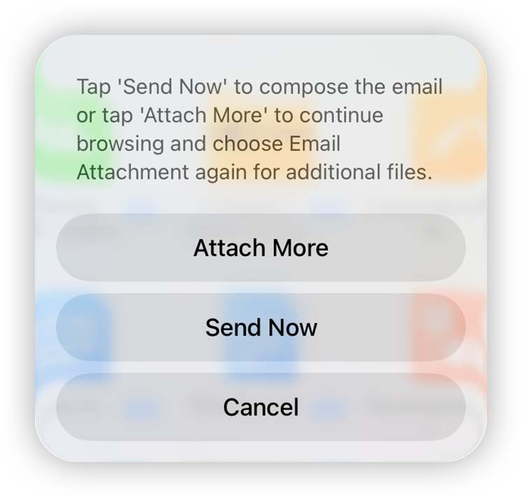 Email Files Using FileBrowser
