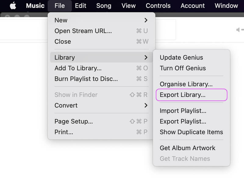 Export your entire Apple Music/iTunes music library as an XML file