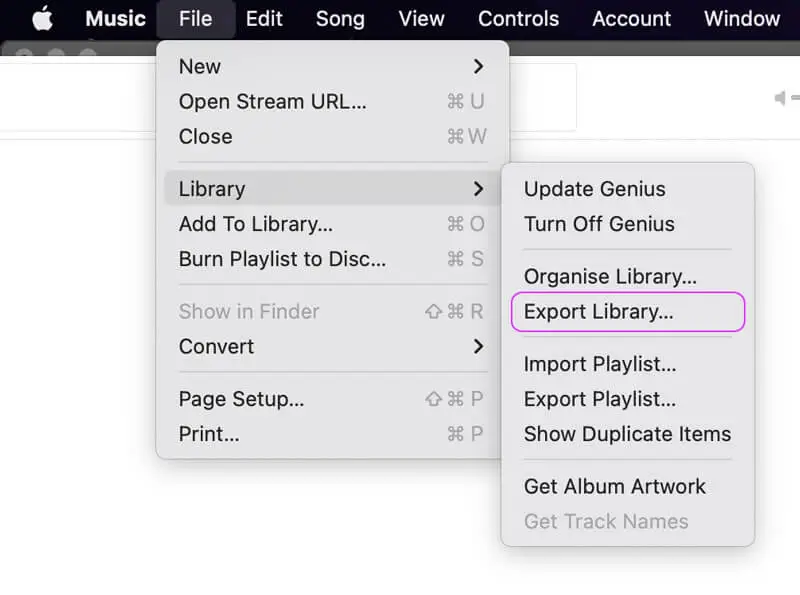 Export your entire Apple Music/iTunes music library as an XML file