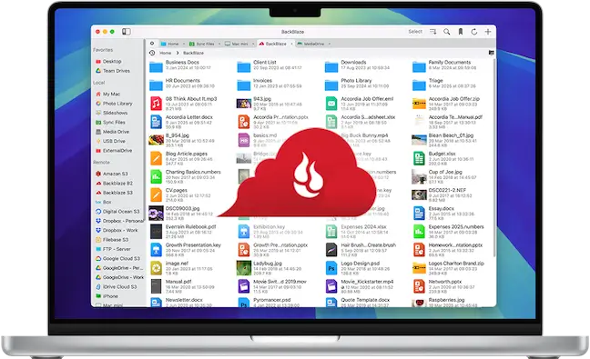 Browse your BackBlaze Files with a Native macOS App