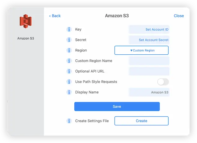 View your Amazon S3 documents via your Mac