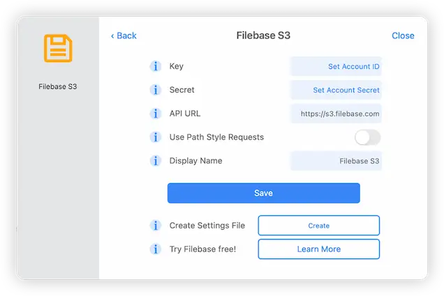 View your Filebase documents on macOS