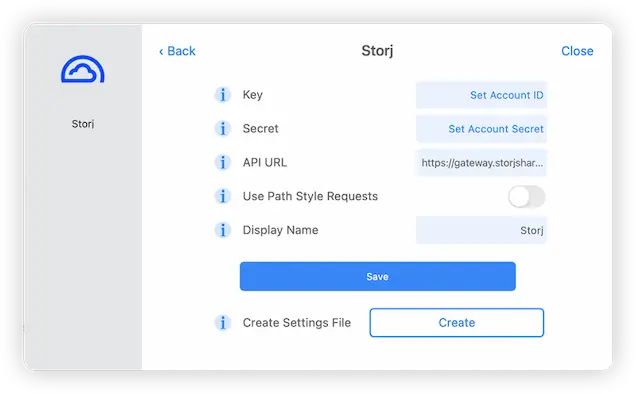 view your Storj documents on Mac