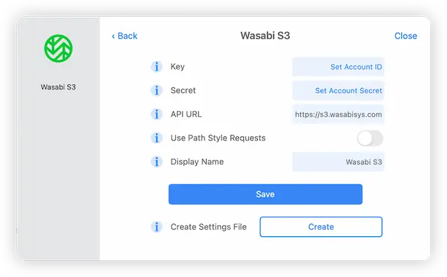 Use your Mac to view your Wasabi documents