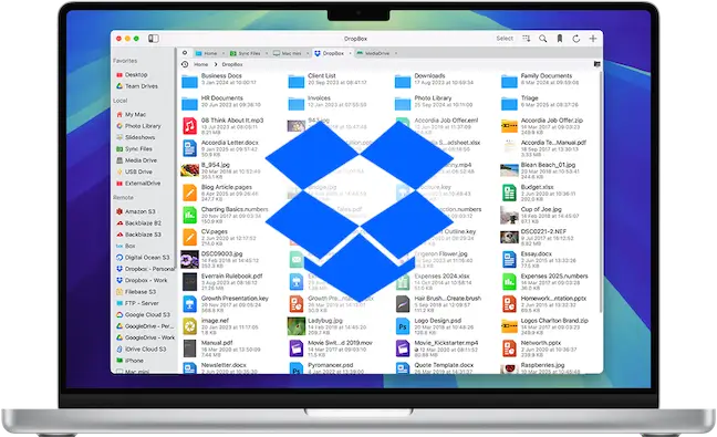 Connect to and Browse Dropbox on Mac Desktop