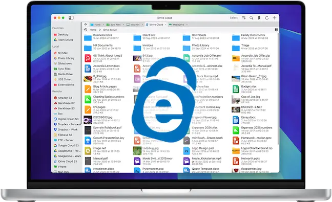 Connect to and Browse iDrive Cloud Storage from your Mac