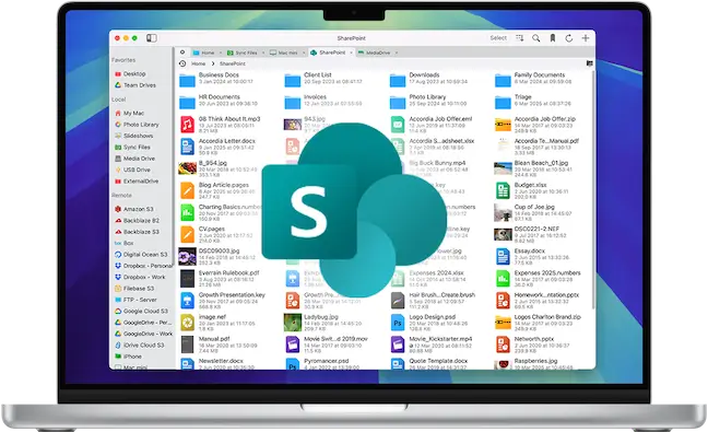 Connect to and Browse your SharePoint Folders on Mac