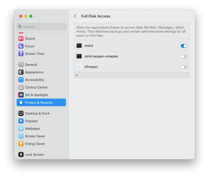 Sequoia connection issues re-enable privacy