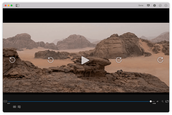 Play movie files