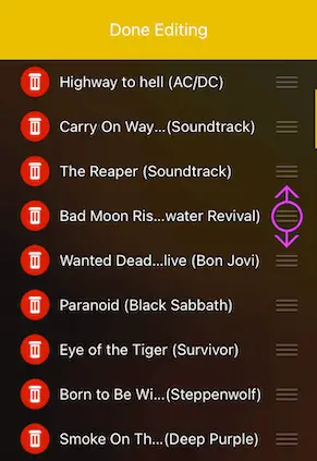 Reorder playlists in MusicStreamer
