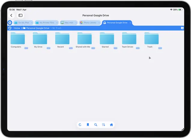 Find and manage GoogleDrive's deleted items