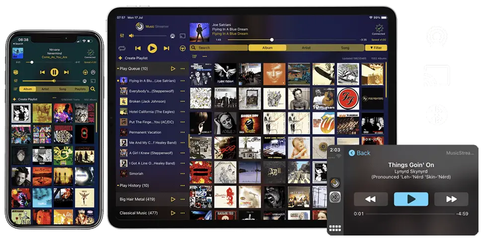 Music Streamer - the best MP3 Player for iPhone/iPad
