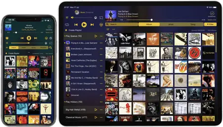 MusicStreamer stream your music library to your iPad