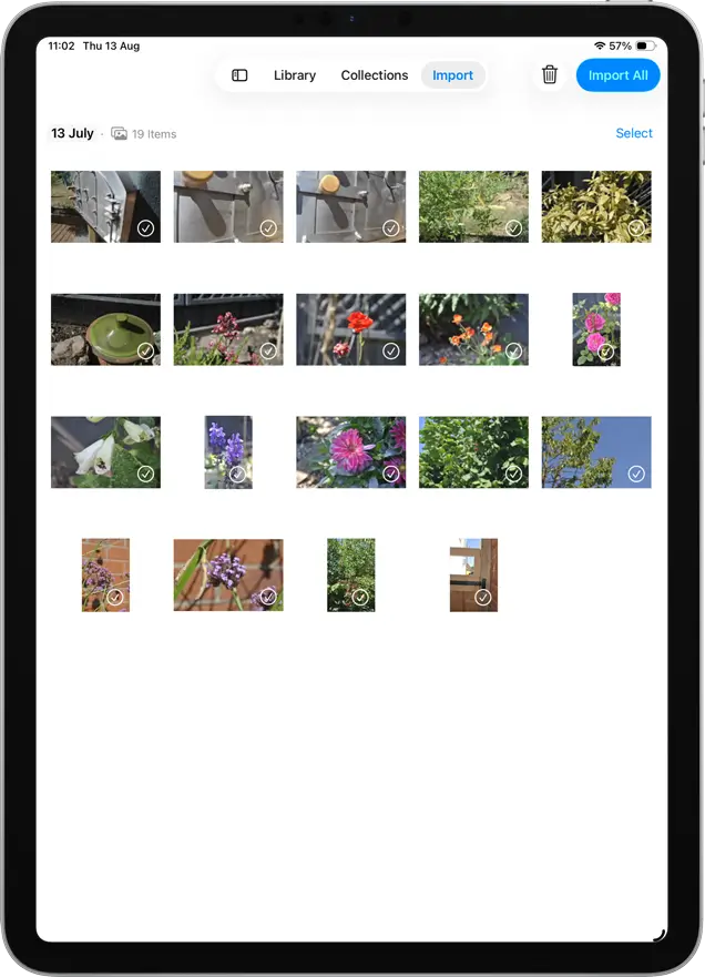 Transfer photos from an SD card to iPhone or iPad