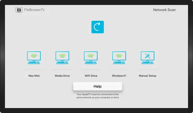 The best file manager for apple tv, connect to your computer mac or pc