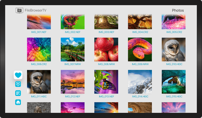 Slideshow Photo Folders to Apple TV