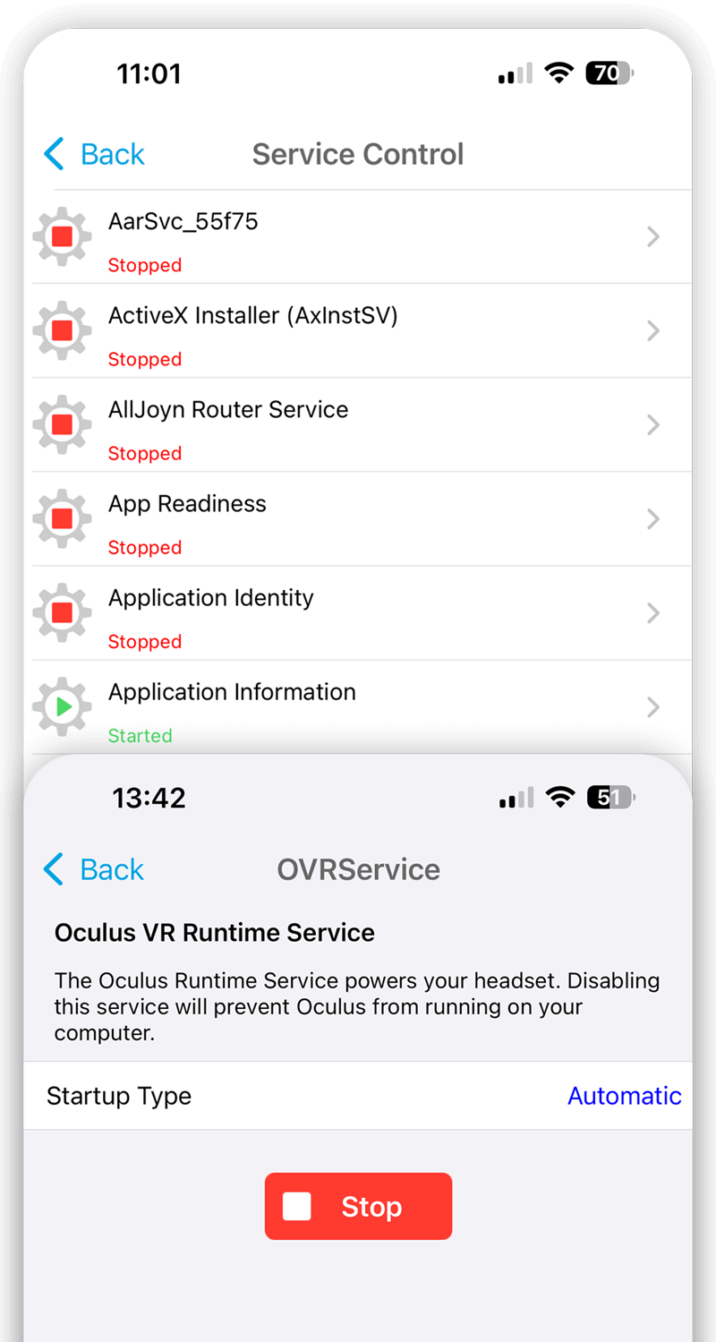 Remotely manage your servers from your iPhone