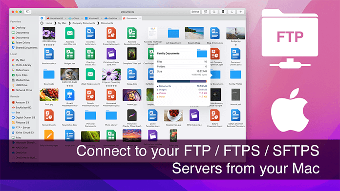 Advanced File Manager and FTP Client for macOS