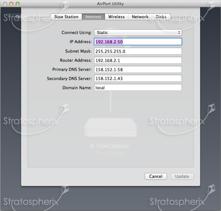 how to setup usb printer on airport time capsule